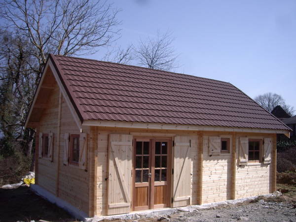 extension bois maison pierre